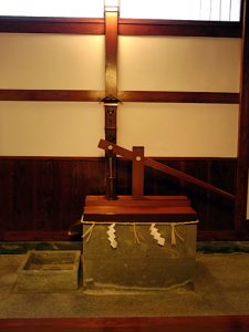 通り庭の井戸