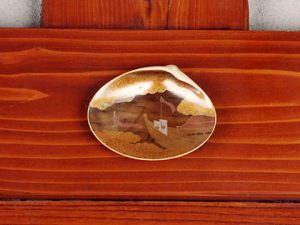 蛤形の釘隠し