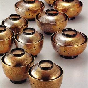 Suimonowan / Nimonowan (bowl) "Mangiku"