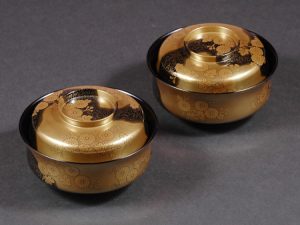 Nimono-wan (Bowl for boiled food) "Suhama&Edagiku"