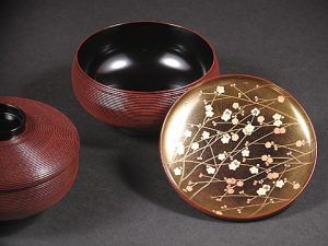 Nimono-wan (Bowl for boiled food) "Suhama&Edagiku"