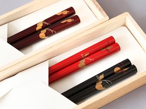 Chopsticks, Six gourds (Good health)