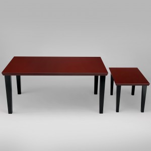 ダイニングテーブル w1500×d850×h680/サイドテーブル w750×d500×h500